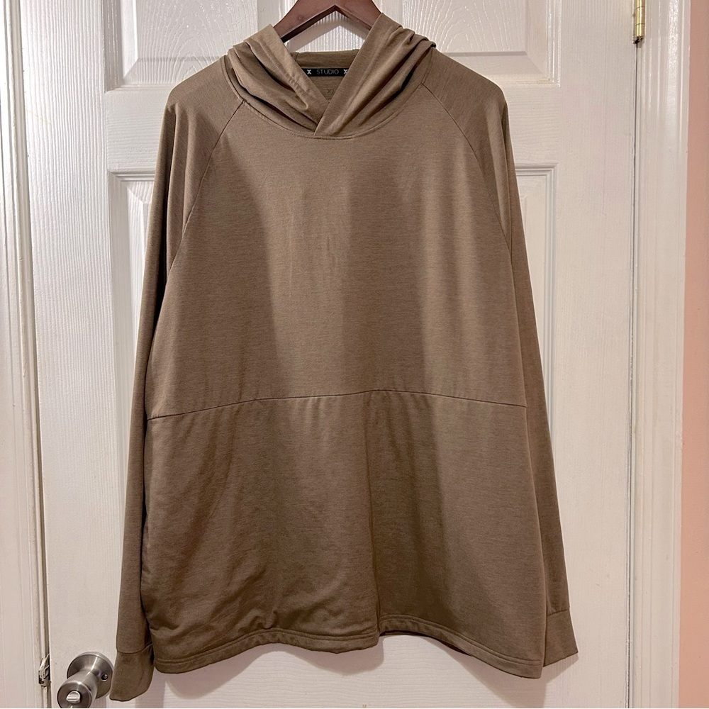 Xersion Quick Dri Long Sleeve Pullover Hoodie Oversized Size XL
